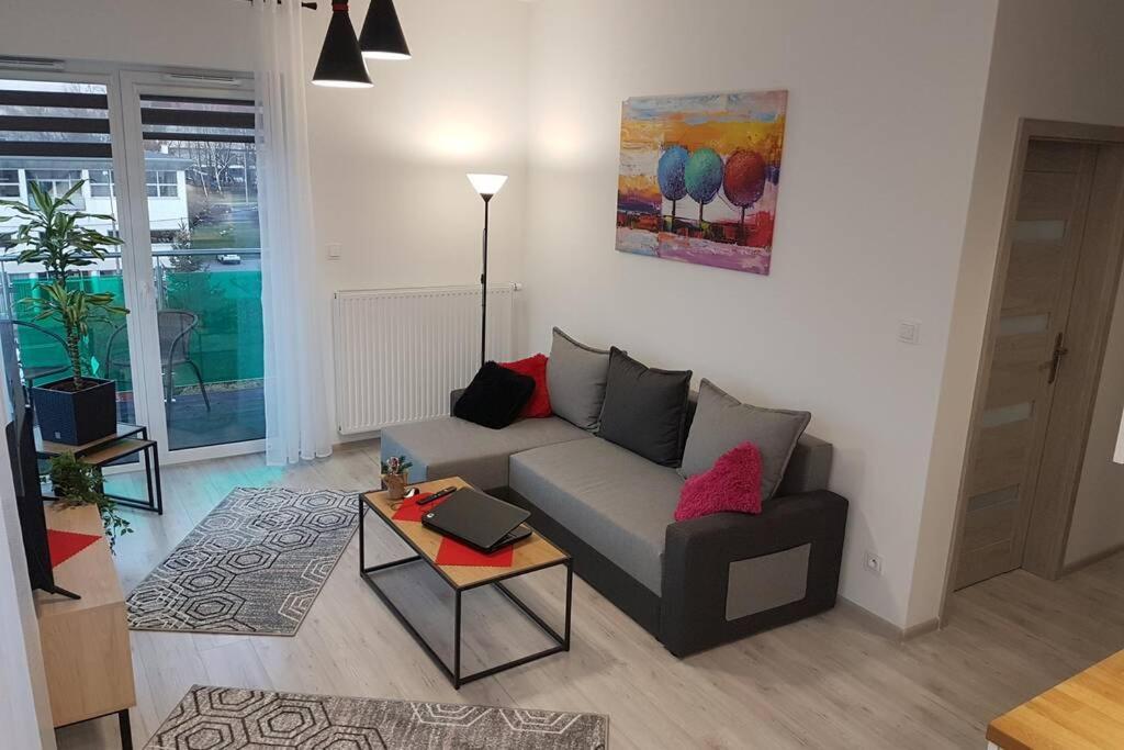 Komfortowy Nowoczesny Apartament Kustronia Z Garazem Balkonem Wanna Bielsko-Biała Exterior photo